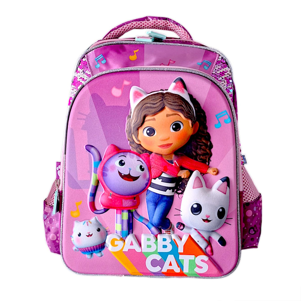 FM Mochila Preescolar Chica Casa de Gabby Lente GB404K32BP