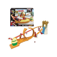 Hot Wheels Mario Kart Pista De Juguete Carrera En La Selva HMK49 Mattel
