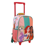 Mochila Chica Chenson Con Ruedas Preescolar Kinder Princesas PR70689-O Triunv
