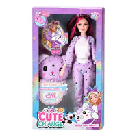 CYC Muñeca Pijama Tematica Animales Juguete Importacion
