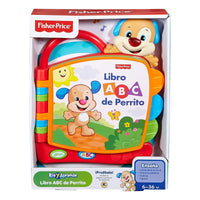 Juguete Para Bebés Fisher-price Libro Abc De Perrito DLH74 Mattel
