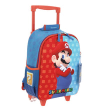 Cargar imagen en el visor de la galería, Mochila Chica Chenson Ruedas Preescolar Kinder Mario Bros Dulp MB66082-9
