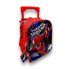 Cargar imagen en el visor de la galería, Mochila con Ruedas Preescolar Chica Kinder Ruz Marvel Hombre Araña Spiderman Fled 177276
