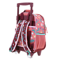 Mochila Chica Chenson Ruedas Niña Escolar Kinder  Happy Girl Manico HG66240-P
