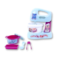 CYC Set Batidora Y Trastes Cocina Frozen Juguete De Importacion T372318
