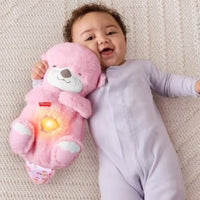 Fisher-Price Baby Juguete para Bebés Nutria Hora de Dormir Rosa
