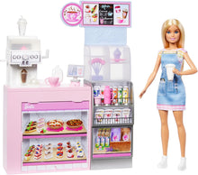 Cargar imagen en el visor de la galería, Barbie Muñeca En La Cafetería con Accesorios Mattel HXN94
