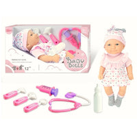 CYC Muñeca Bebe real Baby Doll Juguete Importacion HP1220059

