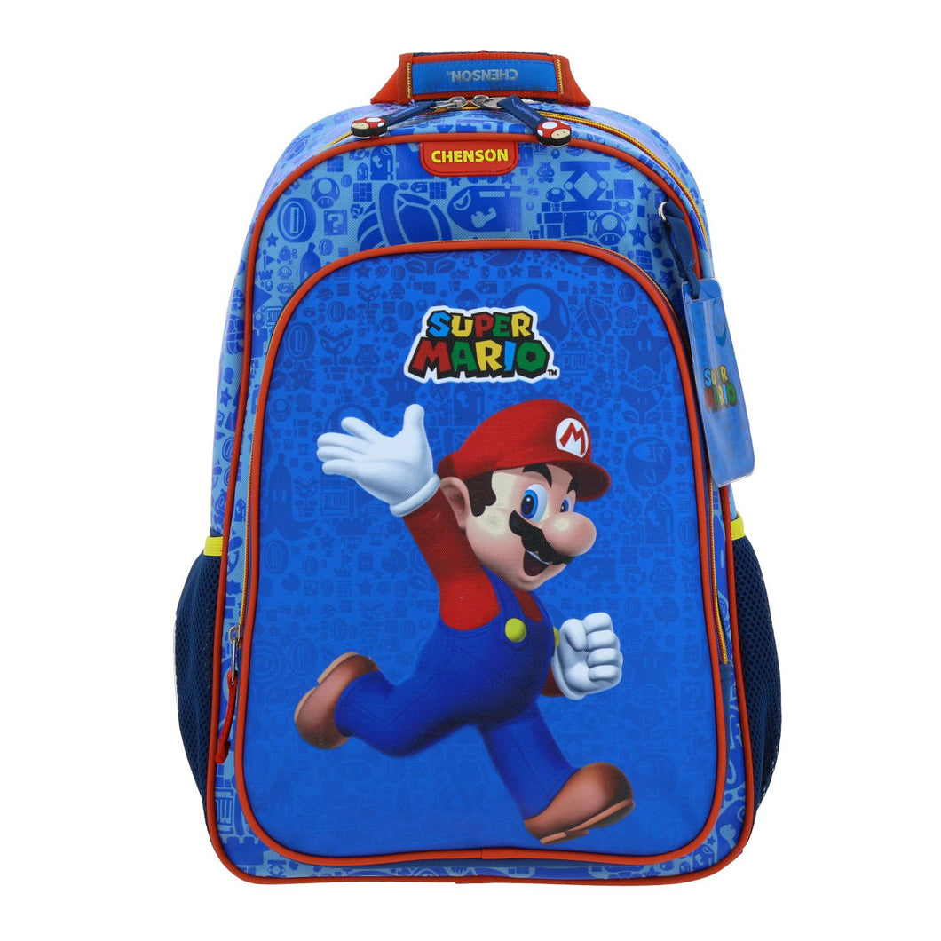 Mochila Escolar Chenson Luigi Mario Bros Escolar Armin MB65967-9