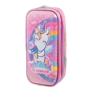 Lapicera 3D Doble Escolar Onix  Unicornio Ruz NIGI 178595