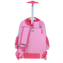 Cargar imagen en el visor de la galería, Mochila Grande Con Ruedas Y Luces Led Chenson Mario Bros Peach MB70433-P Kiut
