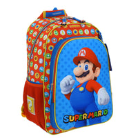 Mochila Escolar Chenson Mario Bros Escolar Amenta MB65960-9
