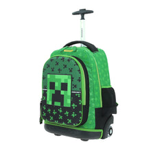 Cargar imagen en el visor de la galería, Mochila Chenson Ruedas Y Luz Niño Escolar Primaria Minecraft Dupper MC66086-G Carro de Fabrica
