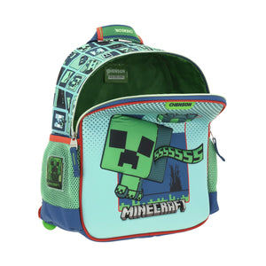 Mochila Chica Chenson Preescolar Kinder Minecraft BLIPER MC66010-9