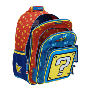 Set Chenson Mochila Lonchera Lapicera Para Niño Escolar Primaria Mario Bros Myst MB66265