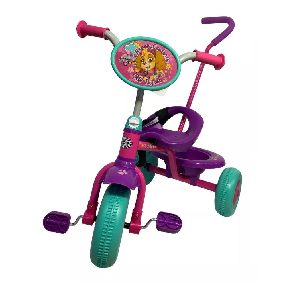 CYC Paw Patrol Triciclo Con Canasta Y Cinturón Sky Juguete de Importación 19552