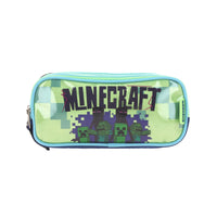 Lapicera Estuche Triple Escolar Chenson Minecraft Prole MC66296-9

