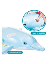 Cargar imagen en el visor de la galería, Montable Salvavidas Delfin Para Alberca Intex Inflable 58535
