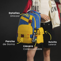 Mochila Ciclope X-Men 97' Yadatex Porta Laptop
