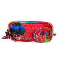 FM Lapicera Escolar Estuche Lady Bug Miraculus 02555