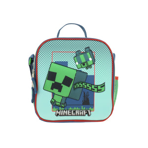 Set Chenson Mochila Lonchera y Lapicera Chica Chenson Preescolar Kinder Minecraft BLIPER MC66010-9