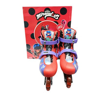 CYC Patines Linea Lady Bug Miraculous 4 Ruedas 22-24 Juguete De Importacion T380196
