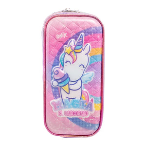 Lapicera 3D Doble Escolar Onix  Unicornio Ruz NIGI 178595