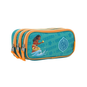 Lapicera Estuche Chenson Triple Cierre Disney Princesa Moana PR70397-T