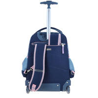 Mochila Chenson Con Ruedas Y Luces Led Disney Princesas Ariel Escolar Primaria PR70156-9 Agry
