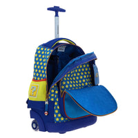 Mochila Ruedas Escolar Primaria Chenson Con Baston Y Luz Mario Bros MB66310-9 Powp Carro De Fabrica Reforzado
