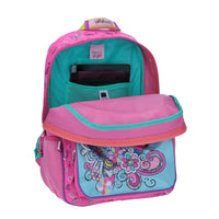 Mochila Grande Rosa Chenson Happy Girl Primaria AWATA para niña Porta tablet de hasta 10″.
