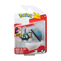 Figura Clip ´N´ Go Pokemon Trubbish + Pokebola Jazwares PKW3140
