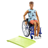 Barbie Fashionista Muñeco Ken Silla Ruedas HJT59 Mattel

