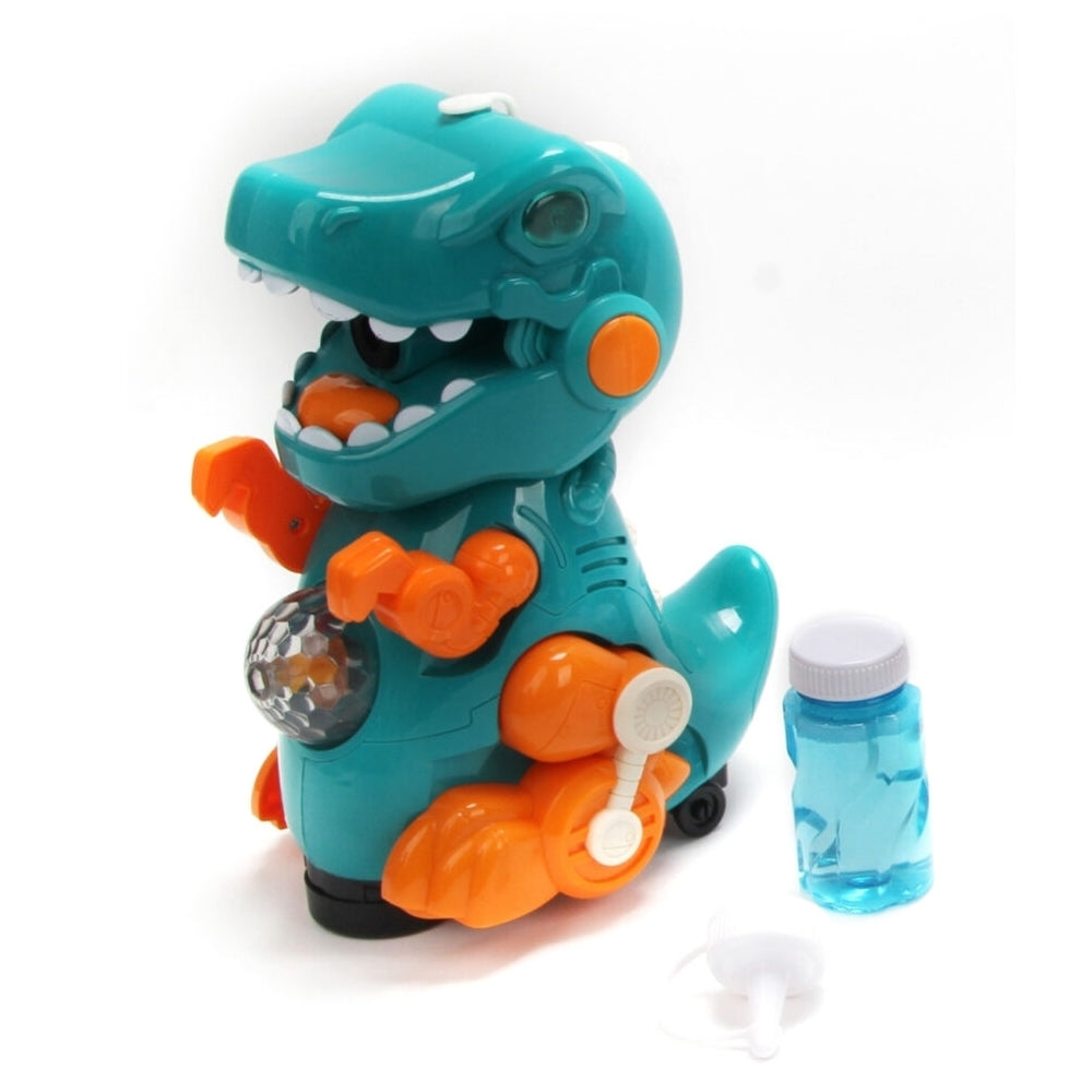 Juguete Dinosaurio Lanza Burbujas Con Luz y Sonido SH21050808