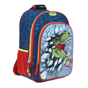 Mochila Escolar Grande Chenson Dinosaurio T-Rex CO65609-9