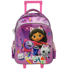 Cargar imagen en el visor de la galería, FM Mochila Ruedas Preescolar Chica Casa de Gabby Lente GB404K32WH
