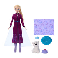 Muñeca Frozen Elsa con Oso y Accesorios Mattel JFG16
