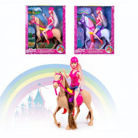 CYC Muñeca Con Caballo Juguete de Importacion SH24038915
