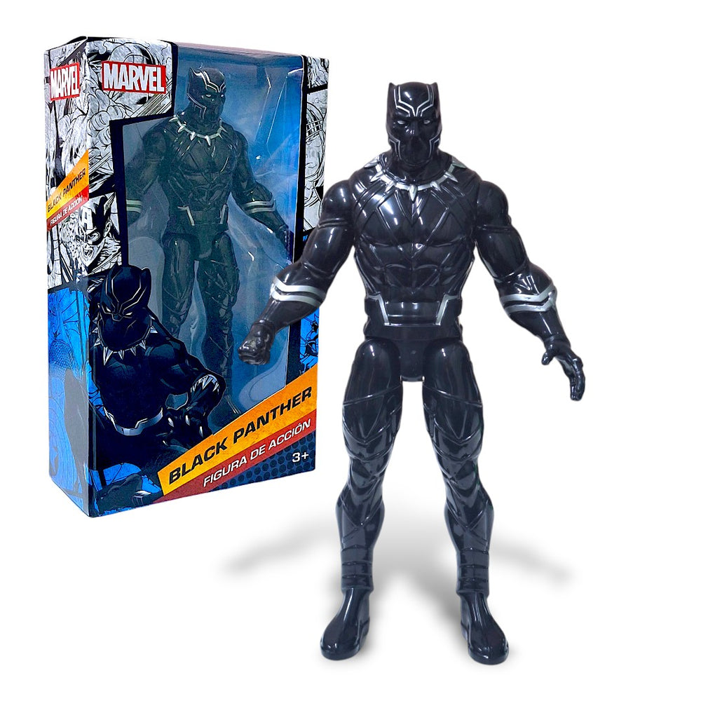 CYC Figura Accion Pantera Negra Black Panther Marvel 22cm T378853 Juguete de Importacion