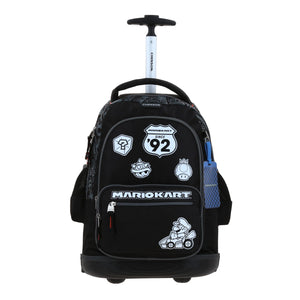Mochila Grande Con Ruedas Y Luces Led Chenson Mario Bros MB70574-3 Racer