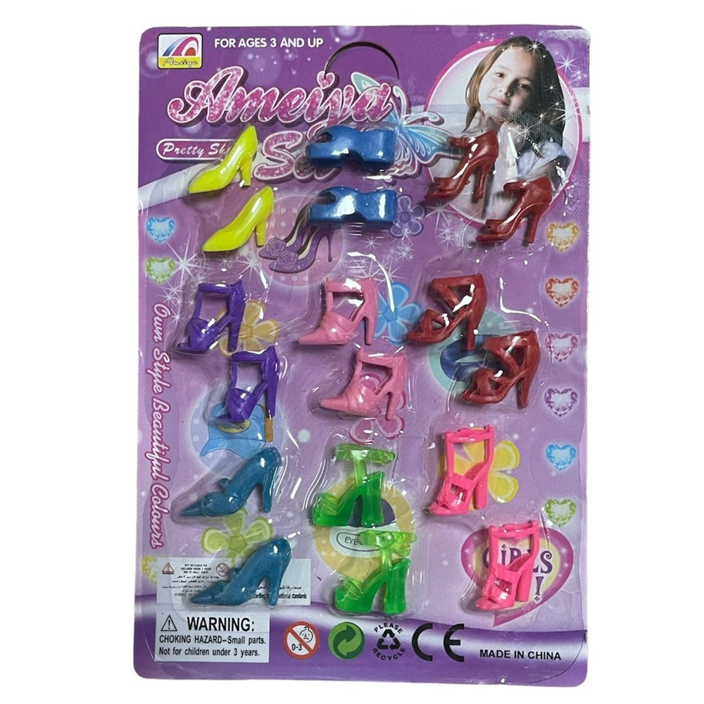 CYC Zapatos para Muñecas Juguete de Importación AMY-9