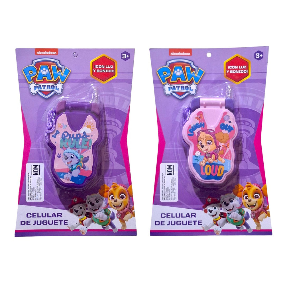 Telefono Sonido Paw Sky Niña Juguete Mayoreo T372333