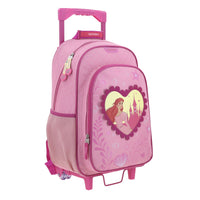 Mochila Grande Con Ruedas Chenson Disney Princesas Ariel Sirenita PR70196-P BFF
