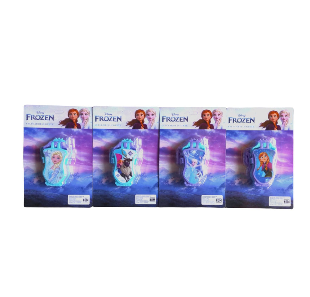 1 Telefono de Frozen Luz y Sonidos Juguete de Importación T372246