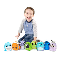 Disney Cuutopia Set 8 Peluches 13 Pixar HXH29 Mattel