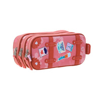 Lapicera Estuche Chenson Triple Cierre Happy Girl Yorn HG66461-P
