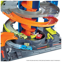 Pista De Vehículos Hot Wheels City Mega Garage GNL70 Mattel
