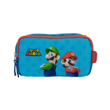 Cargar imagen en el visor de la galería, Lapicera Estuche Escolar Chenson Luigi Mario Bros Dues MB66077-9
