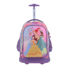 Cargar imagen en el visor de la galería, Mochila Chenson Con Ruedas Y Luces Led Disney Princesas Escolar Primaria PR70559-V Princs
