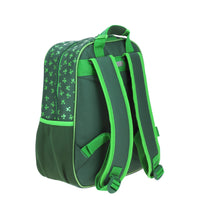 Mochila Chica Chenson Preescolar Kinder Minecraft Creeper Texturizado Mc65588-g Coleccion Brock Color Verde Diseño De La Tela Mc65772-9
